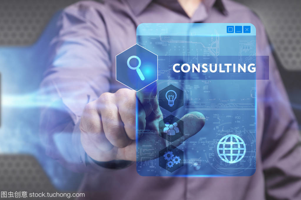 業(yè)務(wù),技術(shù),互聯(lián)網(wǎng)和網(wǎng)絡(luò)概念。年輕的生意